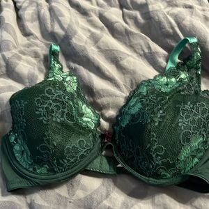Adore Me Green lace bra size 36DD
